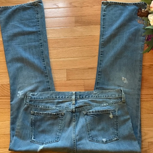 Sz 10 R | Old Navy Denim (OND) | Boot Cut / Low Waist Jeans 💃🏽 - Picture 1 of 10